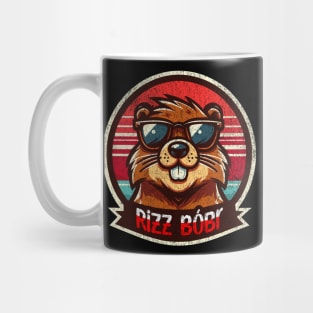 Rizz Bober | Polish Beaver in Sunglasses | Bóbr | Slav | Slavic | Funny gamer meme | Meme from Poland | Streaming | Rizzard god Rizzler Mug